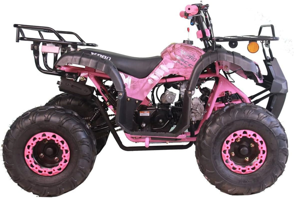 125cc Gas ATV Automatic Reverse Remote Control Tires q7