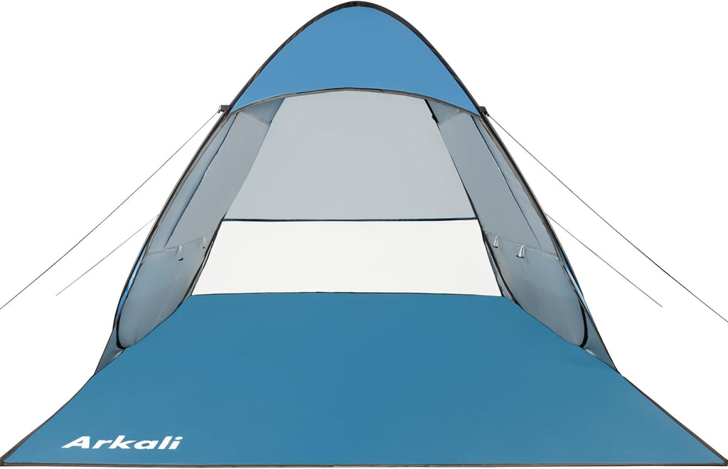 Pop Up Beach Sun Shelter UPF50+ Blue 7k