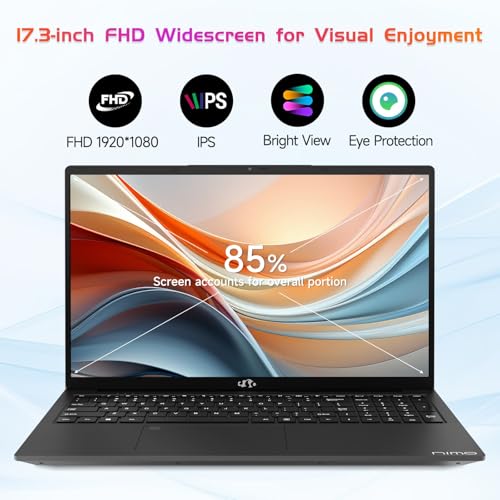 17.3" IPS FHD Laptop, 16GB RAM 512GB SSD, Silver k7