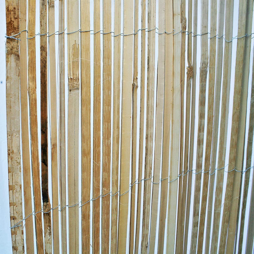 Bamboo Fence Panel for Garden Privacy 4 ft H x 6 ft L k7
