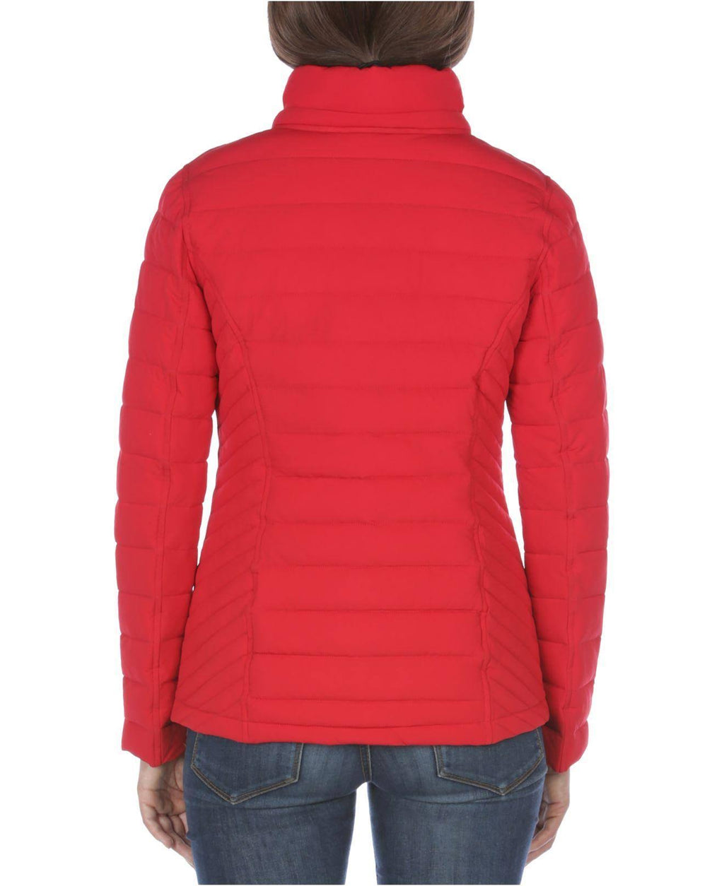 Hooded Stretch Packable Puffer Coat R7k