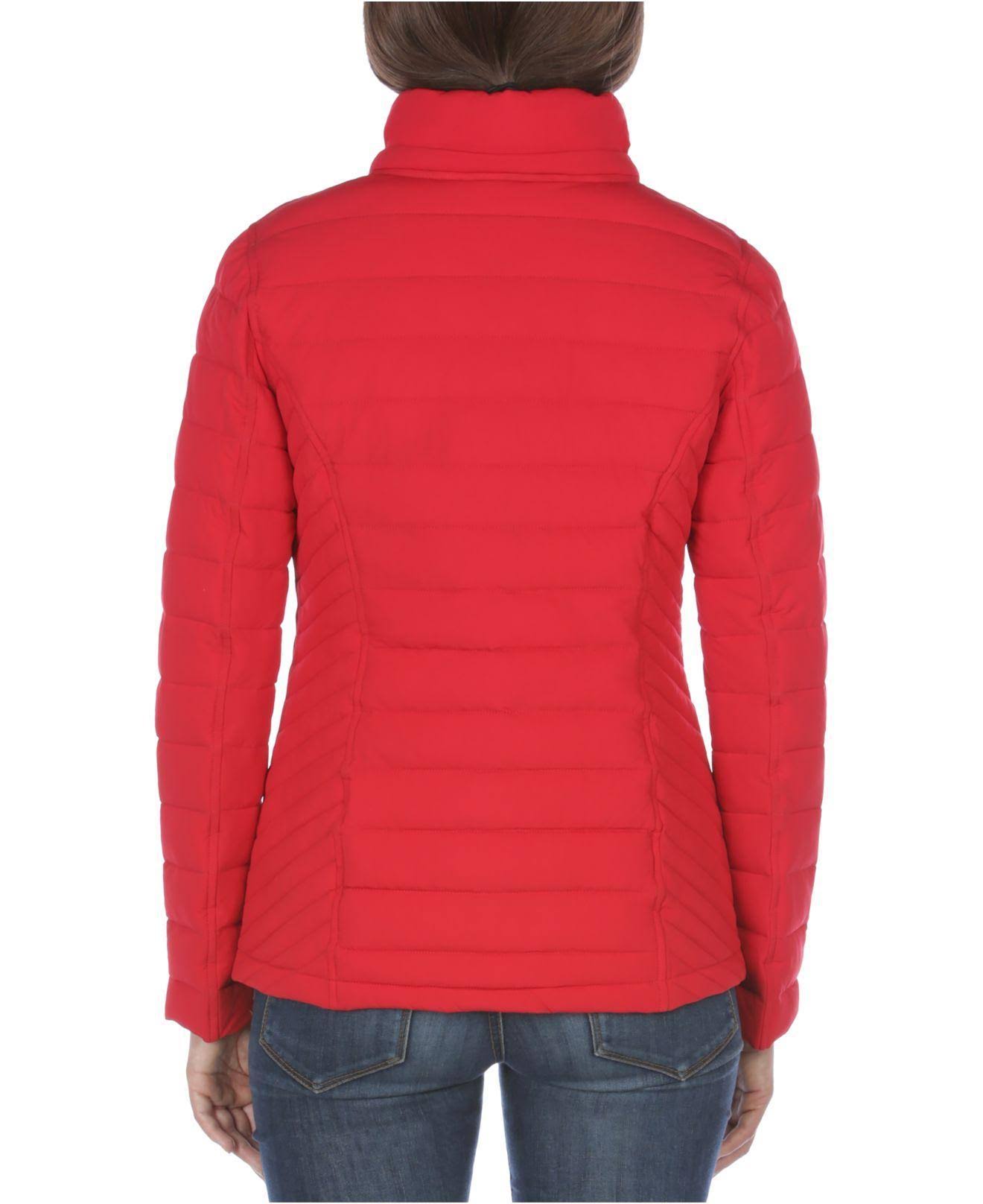 Hooded Stretch Packable Puffer Coat R7k