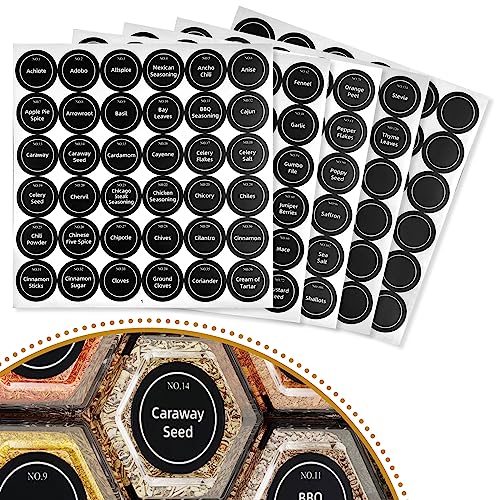 Magnetic Spice Tins with Wall Plates, Labels & Stickers a7
