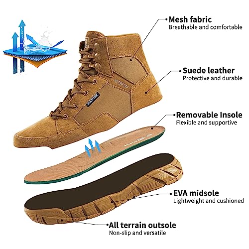 Hiking Work Boots Waterproof 6 Inch A7