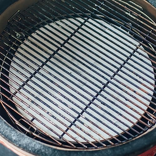 Ceramic Heat Deflector Plates for Charcoal Grill 2-Pack a7