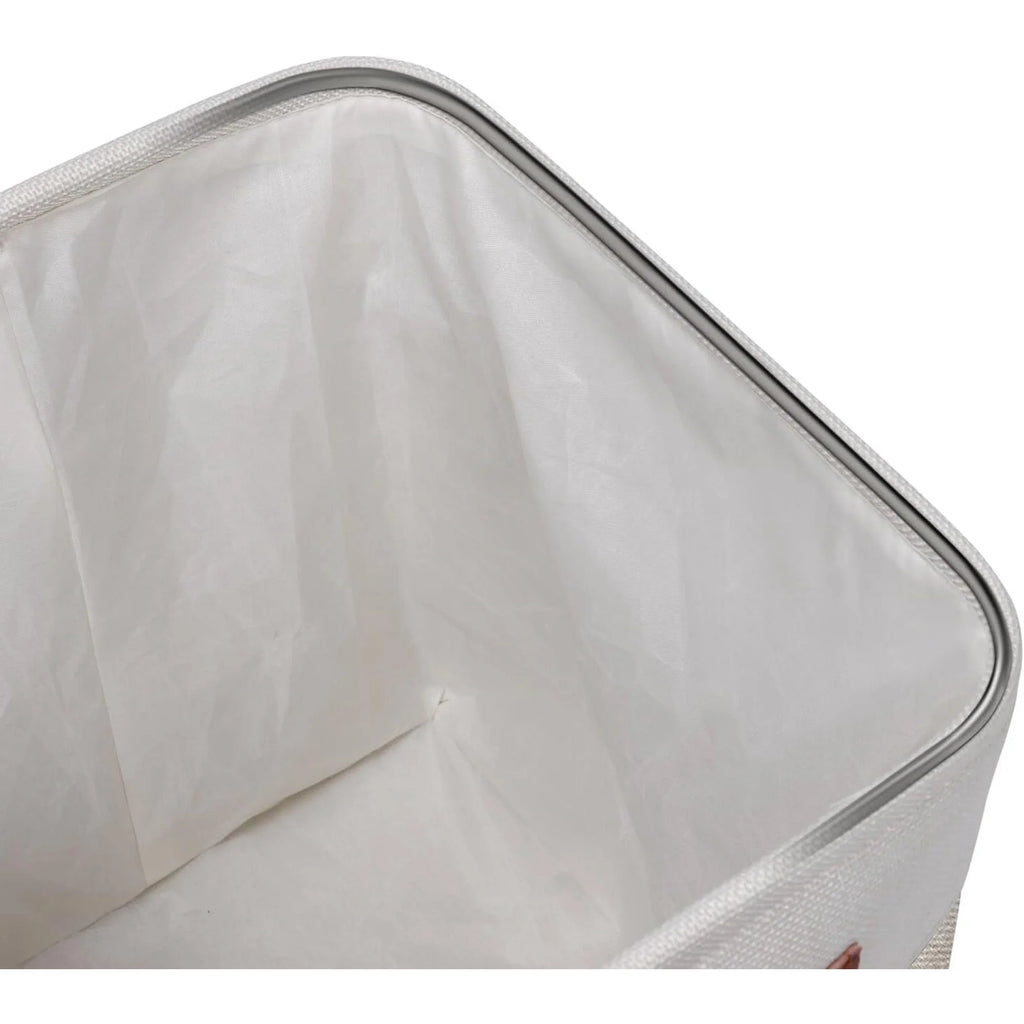 Collapsible Fabric Storage Bins with Handles, Set of 6 7k