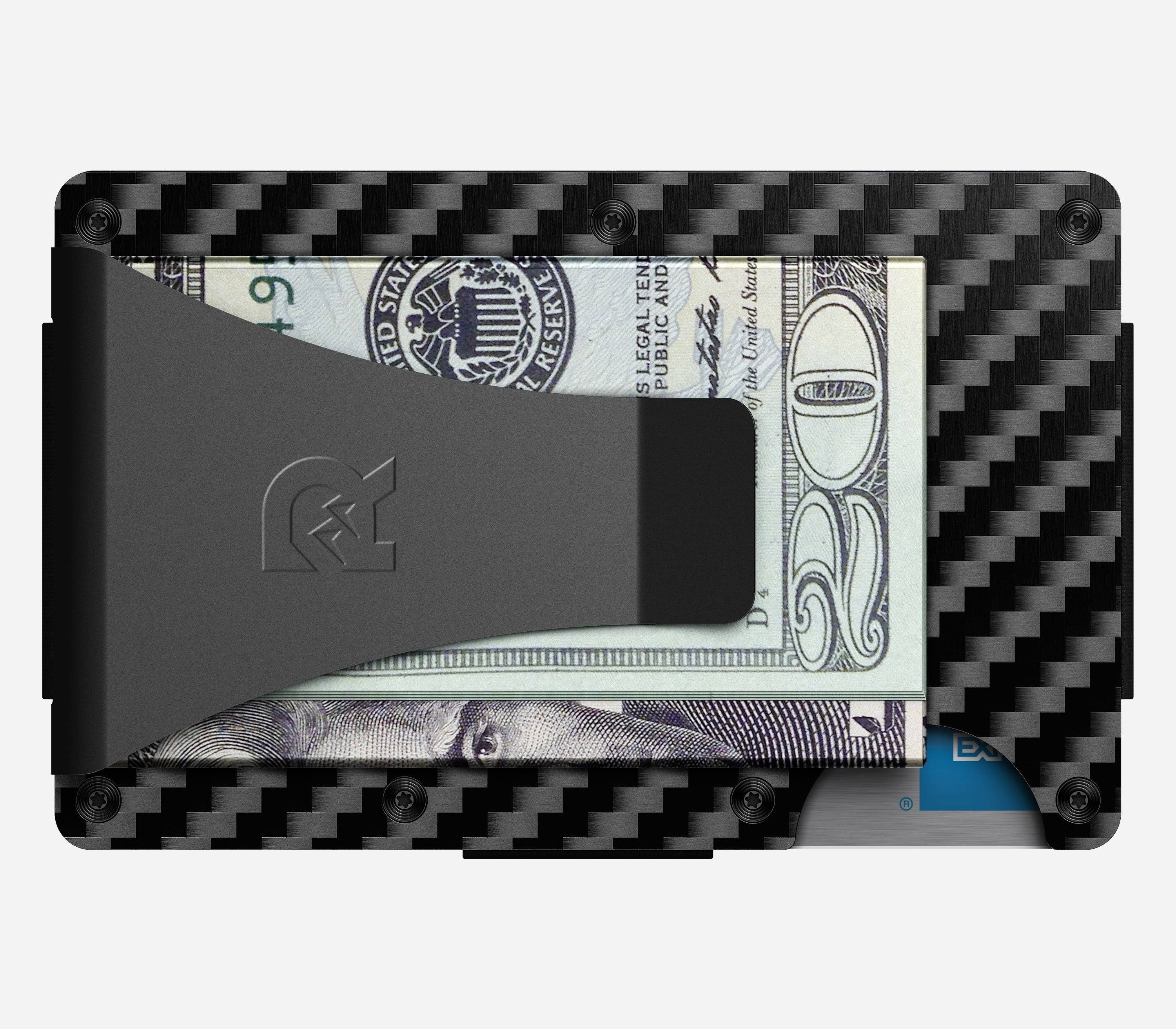 Carbon Fiber Money Clip Wallet K7
