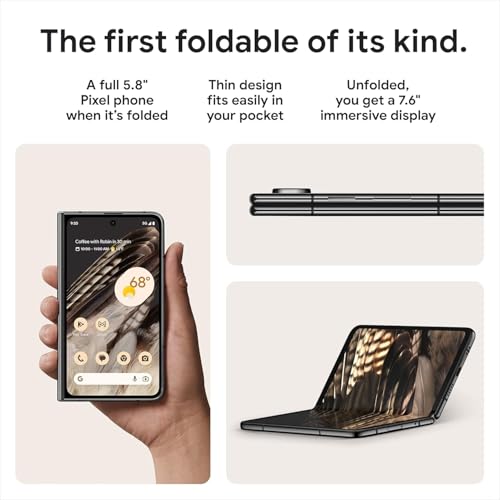 Foldable 5G Smartphone with Telephoto Lens 256GB a7