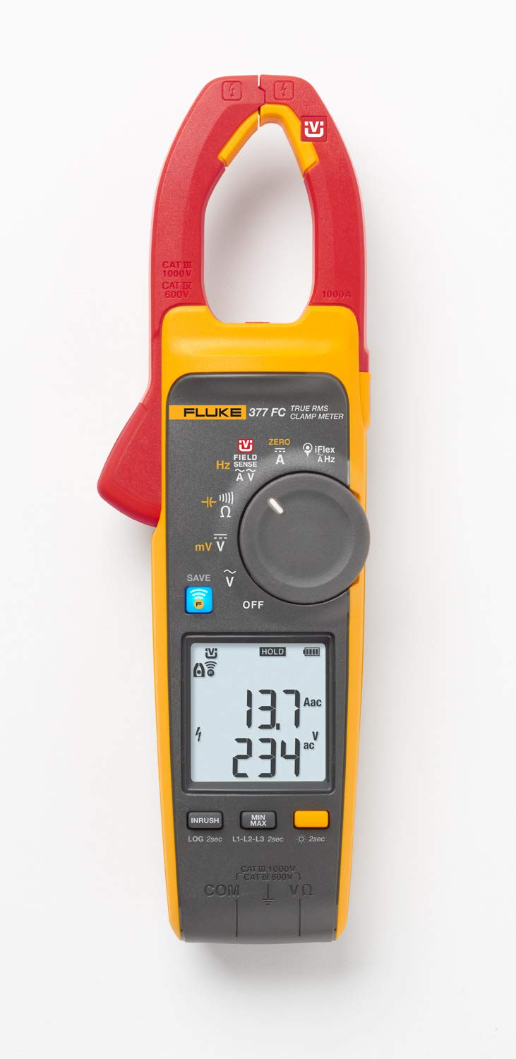 AC/DC TRMS Wireless Clamp Meter with PQ Indicator 7k