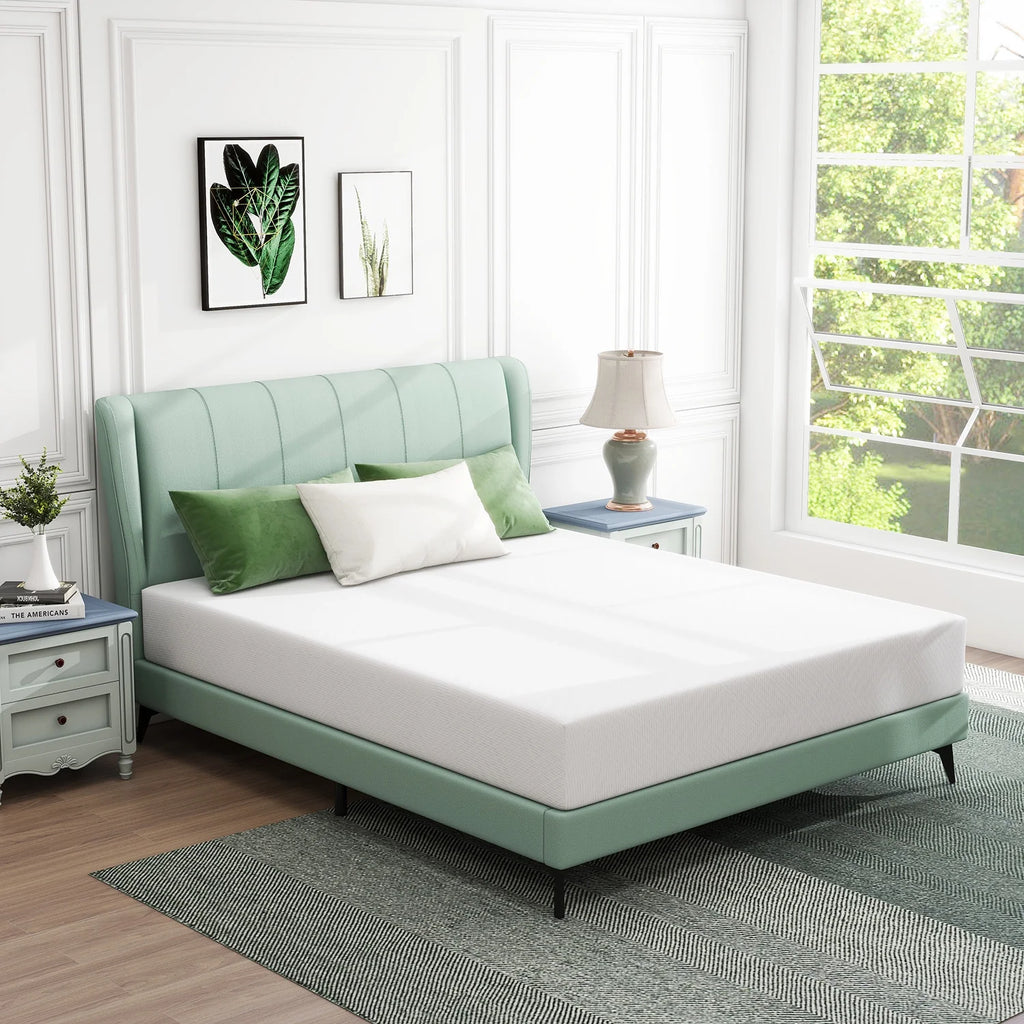 Queen Mattress 10 Inch Cooling Gel Memory Foam Medium Firm A7