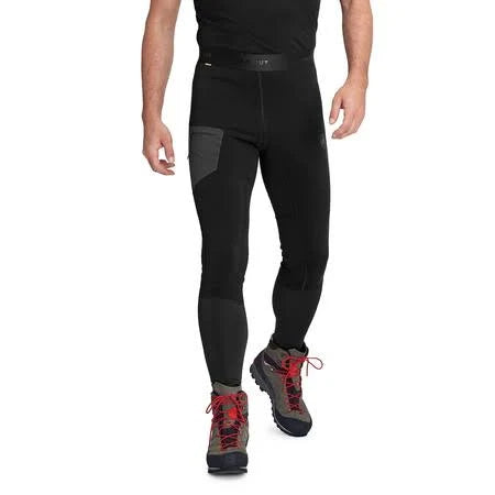 Men's Long Tights Black L 7k