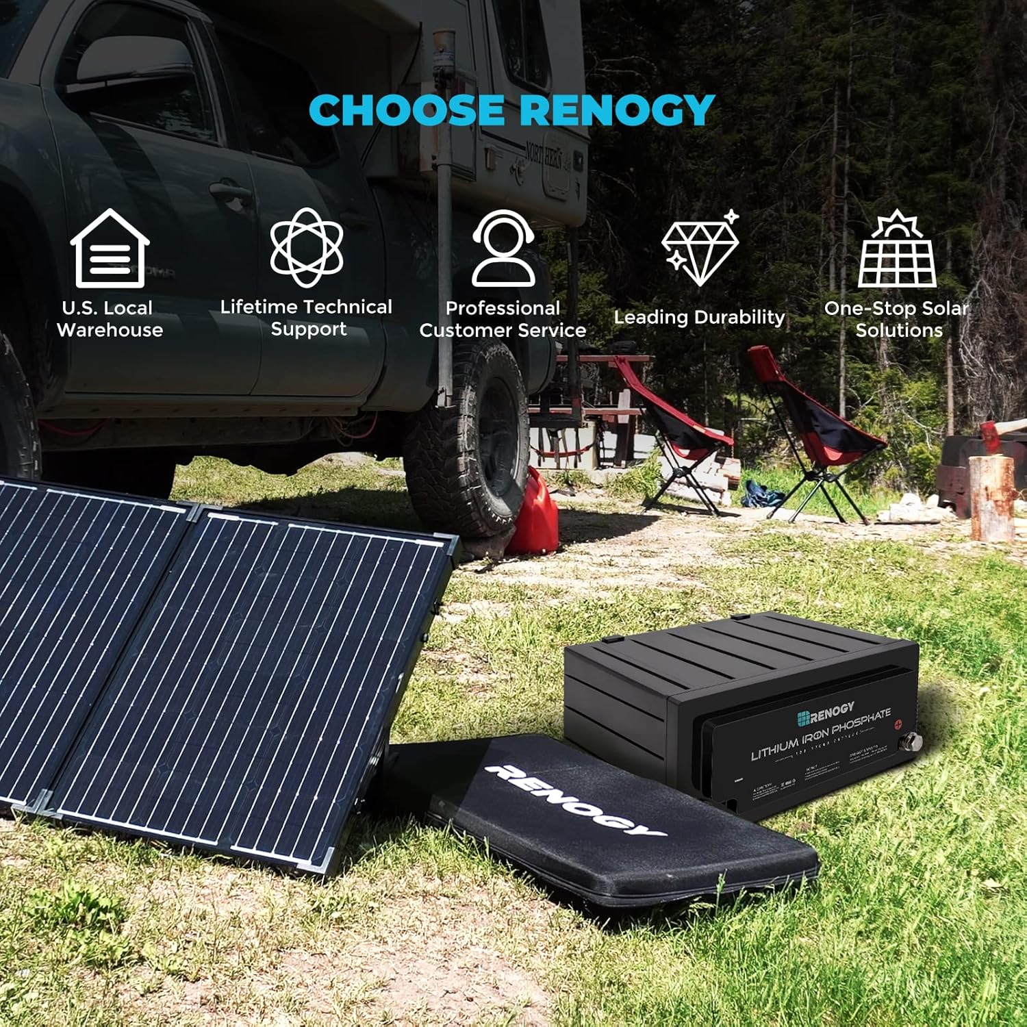 12V 100Ah Lithium-Iron Phosphate Battery with Self-Heating r7