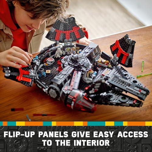 LEGO Star Wars Dark Falcon Buildable Starship Toy Set 6 Minifigures 7k