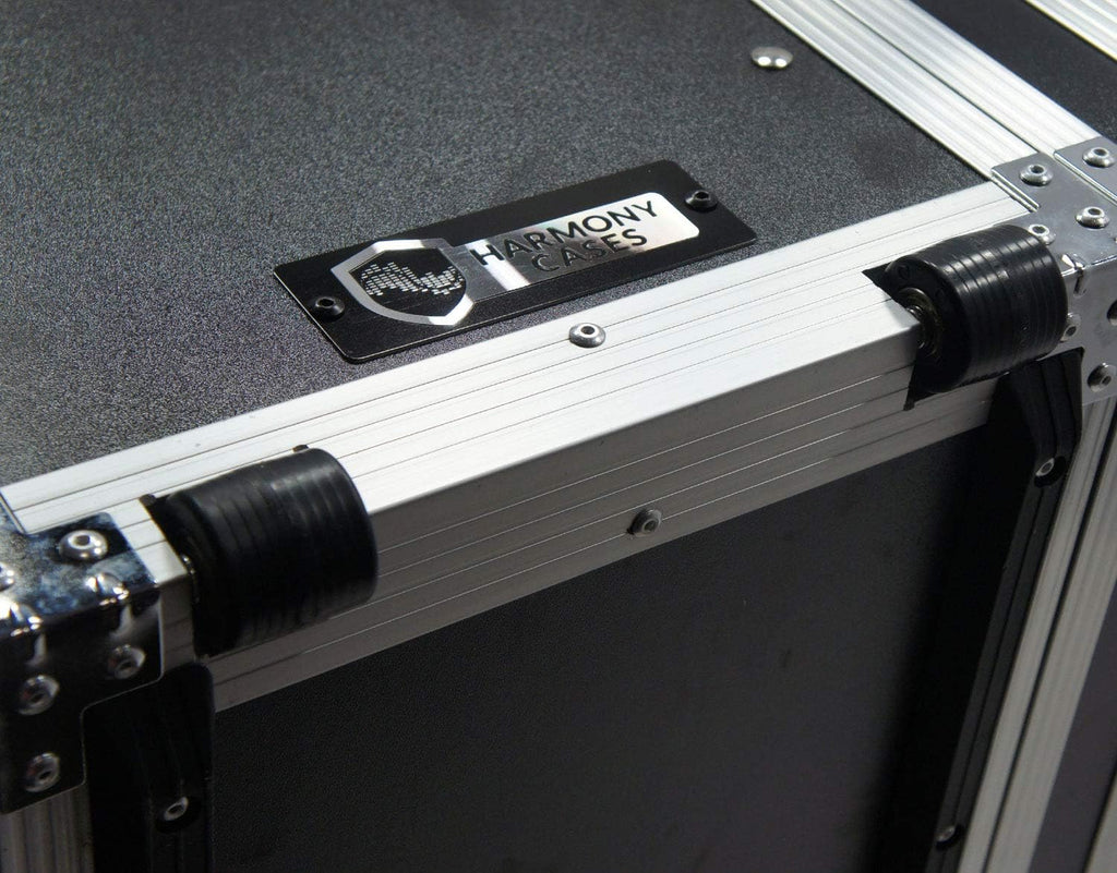 DJ Flight 2U FX Effect 16 Depth Road Vertical Case k7