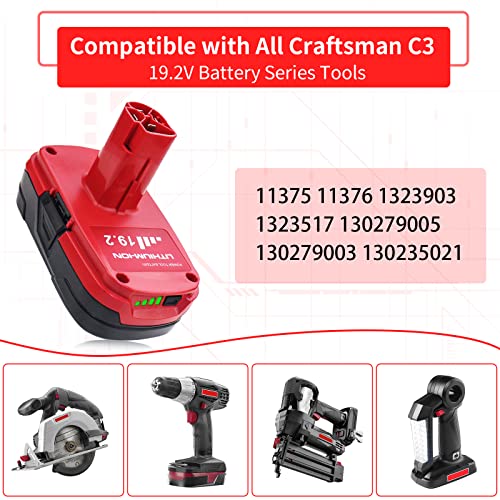2Pack 19.2V 3.0Ah Lithium Replacement Battery k7
