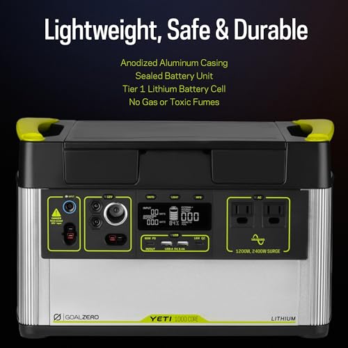 Portable Power Station 1000W Solar Generator 9k