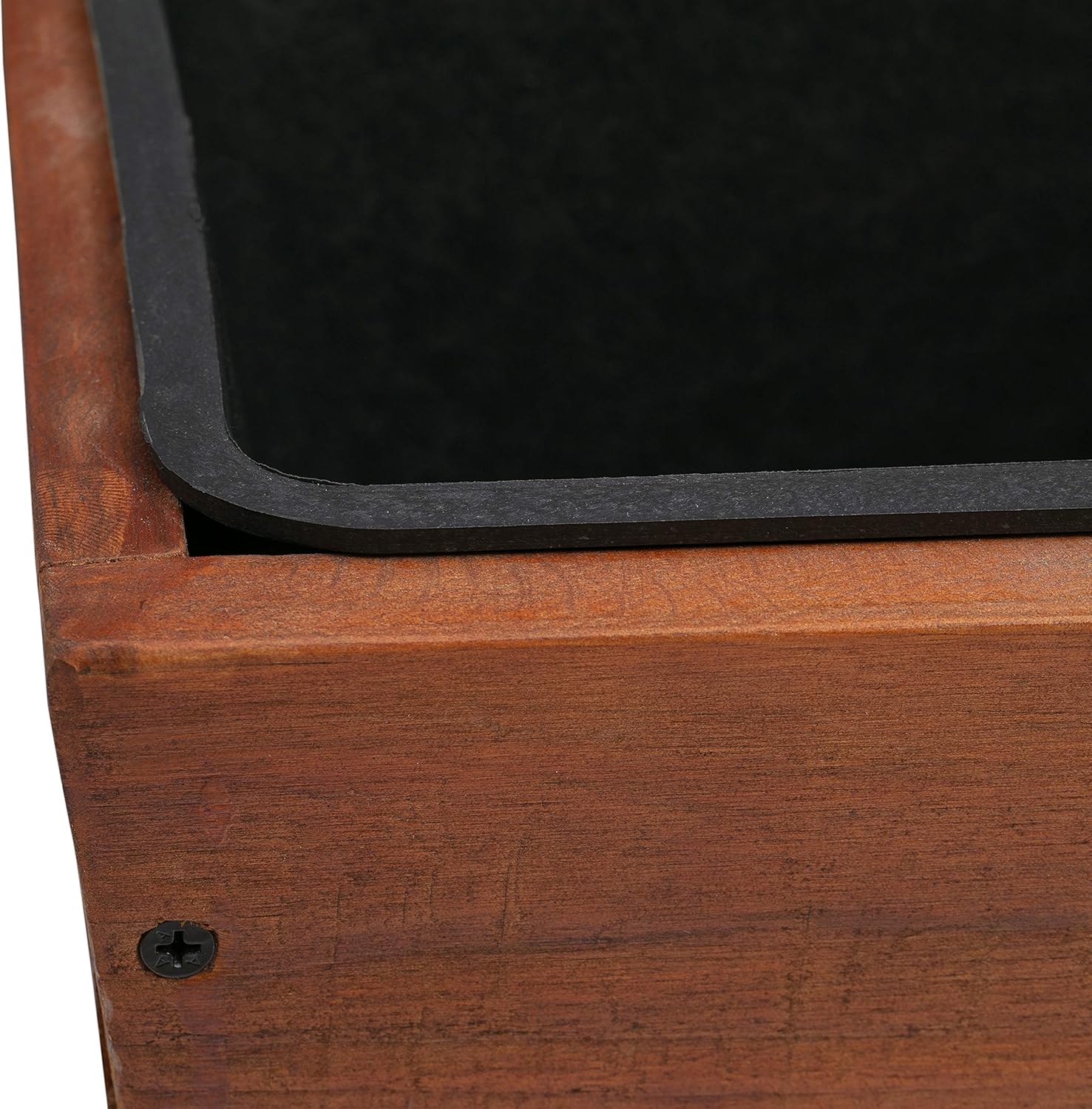 Rectangular Hanging Planter 2-Pack Brown K7m