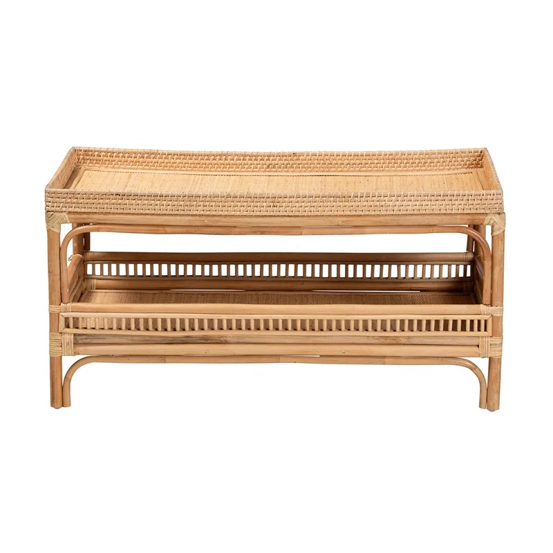 Rattan Coffee Table Bo7