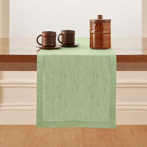 Linen Chambray Table Runner 120 Inches x7