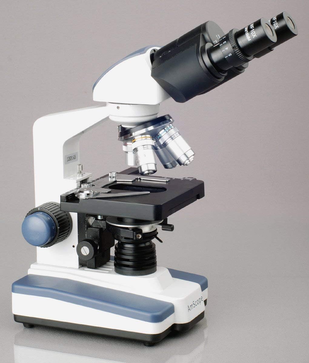 Binocular Compound Microscope 40X-2500X LED k7