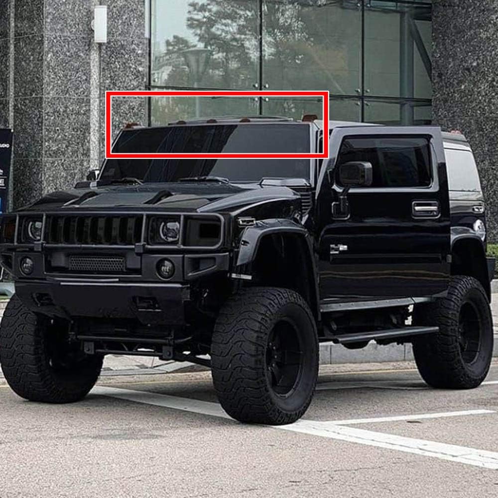 10pcs Cab Roof Lamp Housing for Hummer H2 2003-2009 Smoked Lens q7