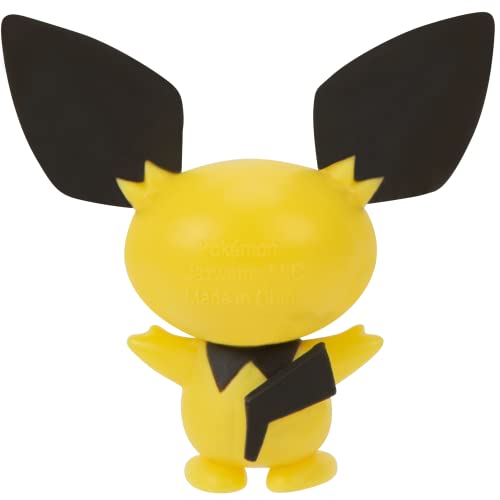 Pichu Pikachu Raichu Battle Figures 3 Pack 7a