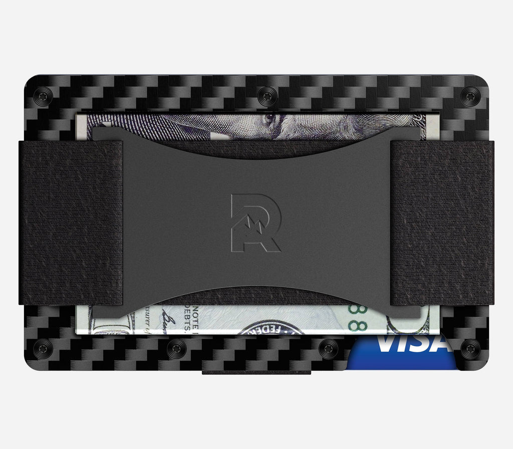 Carbon Fiber Money Clip Wallet K7