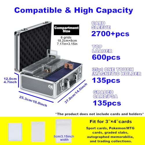 Card Storage Hard Case for Sports Cards A7