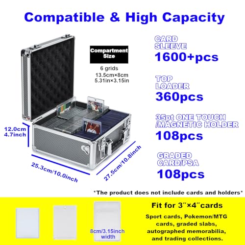 Card Storage Hard Case for Sports Cards A7