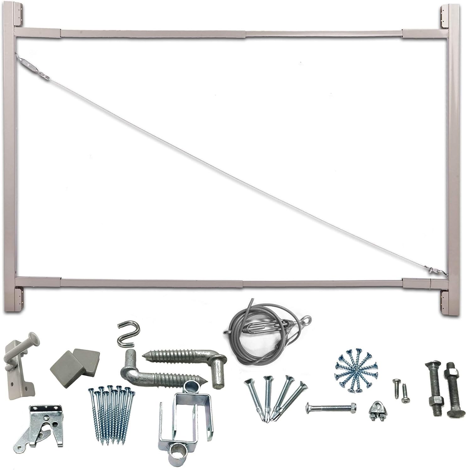 Steel Frame Gate Building Kit 36-72 Inch 6 Pack k7