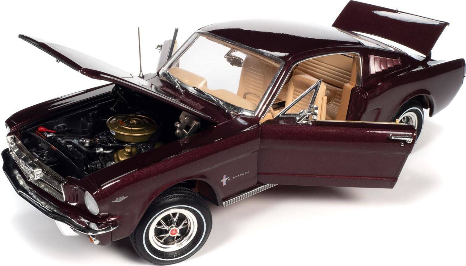 1965 Ford Mustang 2+2 Diecast Model 1:18 Scale k7