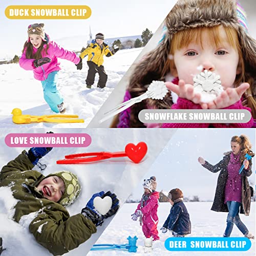 Snowball Maker Clip with Handle for Kids Winter Outdoor Toys D7k