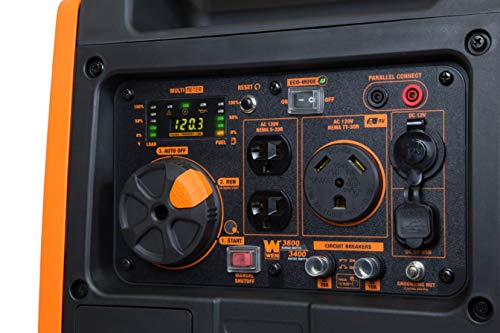 Portable Inverter Generator 6800W Dual Fuel Electric Start A7