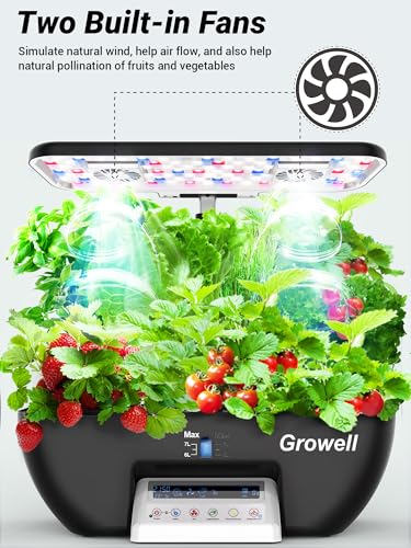 Hydroponic Growing System with Full-Spectrum Lights a7