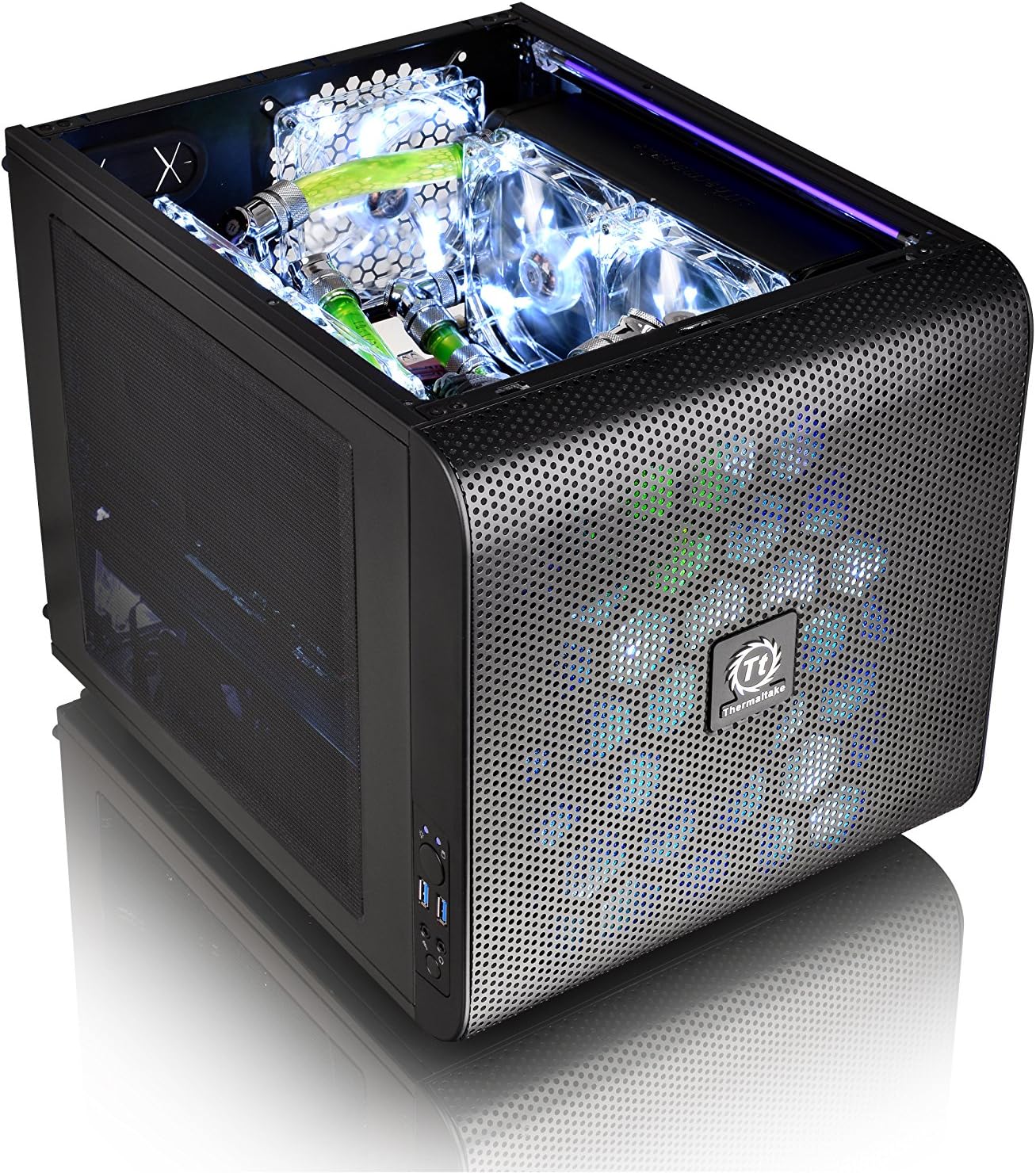 Micro ATX Mini ITX Cube Computer Case 7k