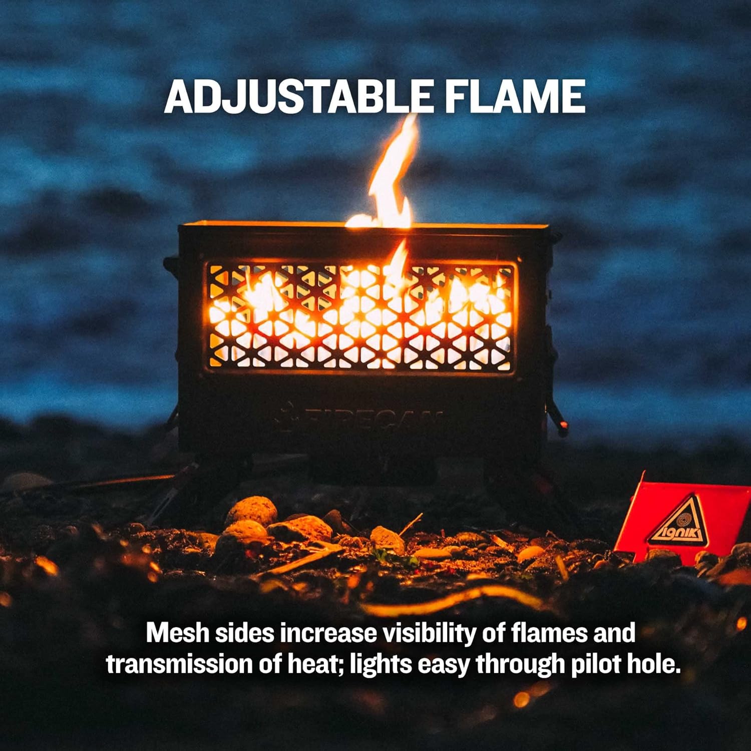 FireCan Portable Propane Fire Pit with Hose A7k