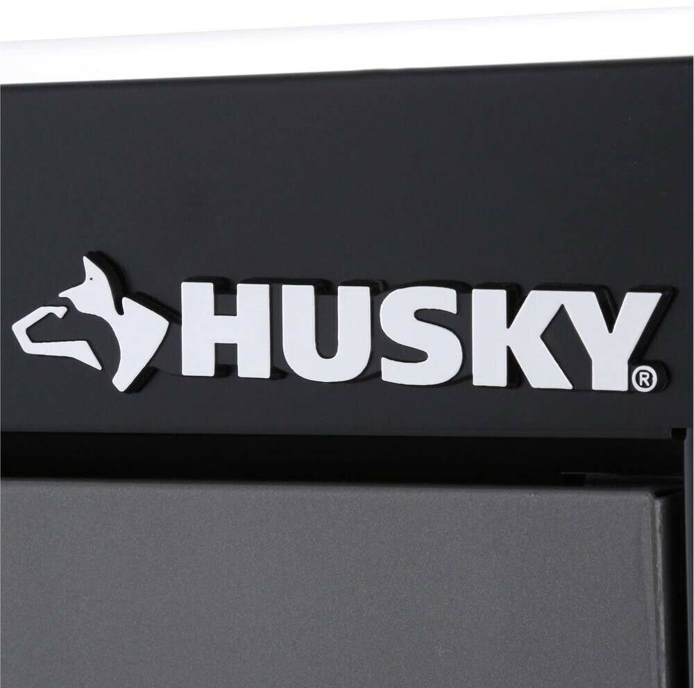 Steel Garage Wall Cabinet Black Grey k7
