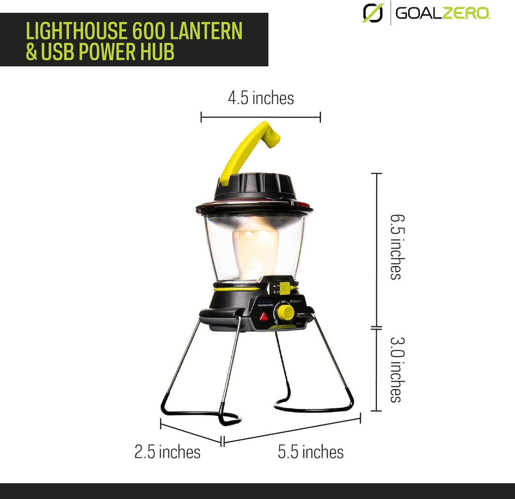 Solar LED Camping Lantern 600-Lumen a7