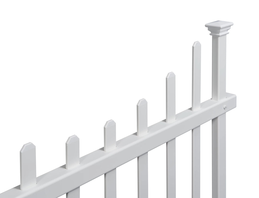 Vinyl Picket Fence Kit 2 Pack 30in H x 42in W k7