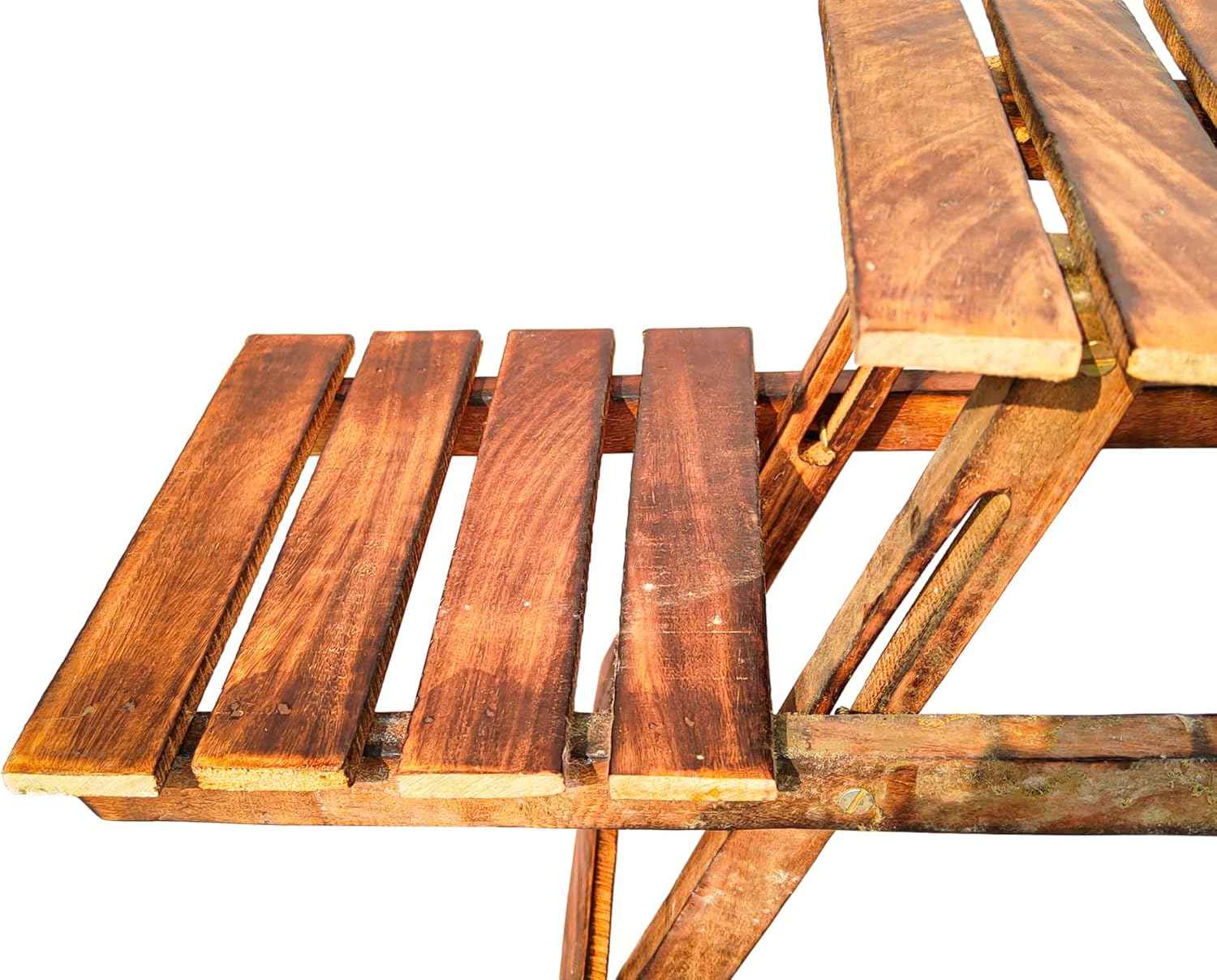 Wood Plant Stand Foldable 3 Tier Indoor Outdoor A7