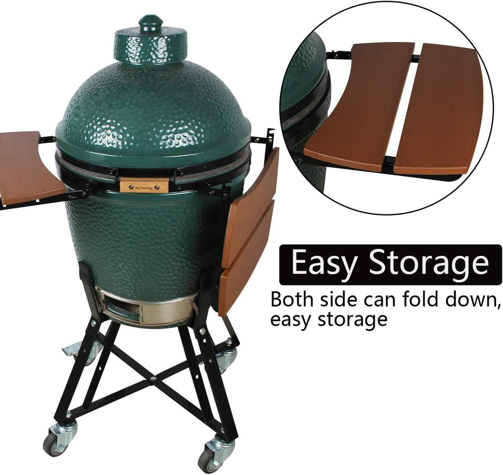 Grill Side HDPE Shelves for Big Green Egg Parts Replacement BBQ Accessories Fit Large 3 Slats K7