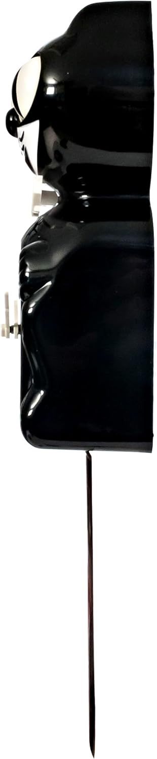 Cat Wall Clock Black Collectors Box 7k