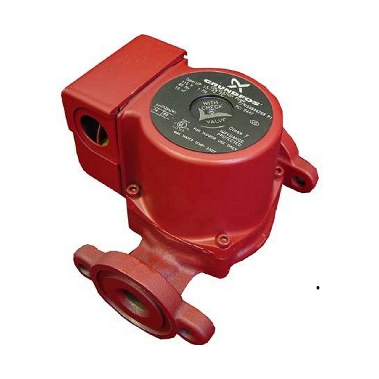 Grundfos 52722330 UP26-64F 115V, 1/12 HP Cast Iron Pump