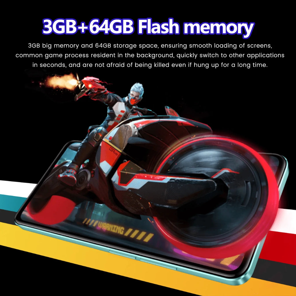Unlocked Android Smartphone 4G Dual Sim 6.52" Black 8k