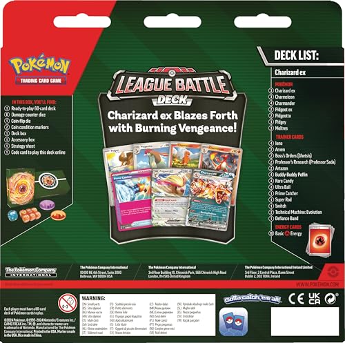 Charizard ex League Battle Deck P7k