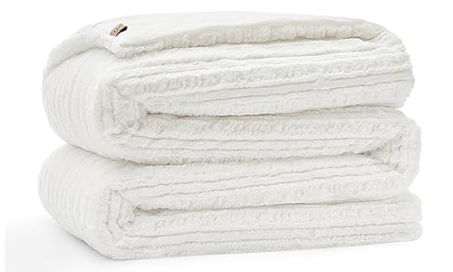 Plush Faux Fur Comforter Set with Pillow Shams, Full/Queen, Seal Grey k7