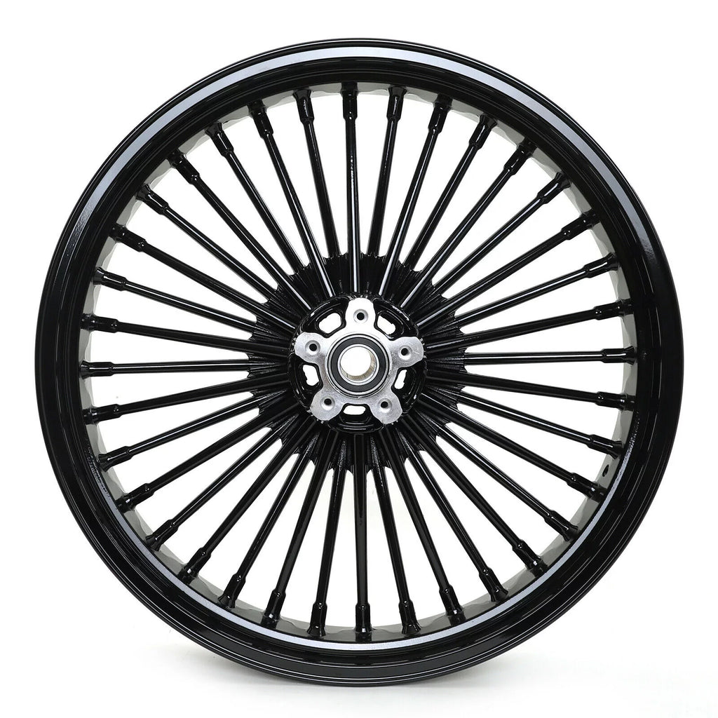21x3.5 18x5.5 Fat Spoke Wheels Rim for Harley Dyna Wide Glide FXDWG 2006-2017 k7