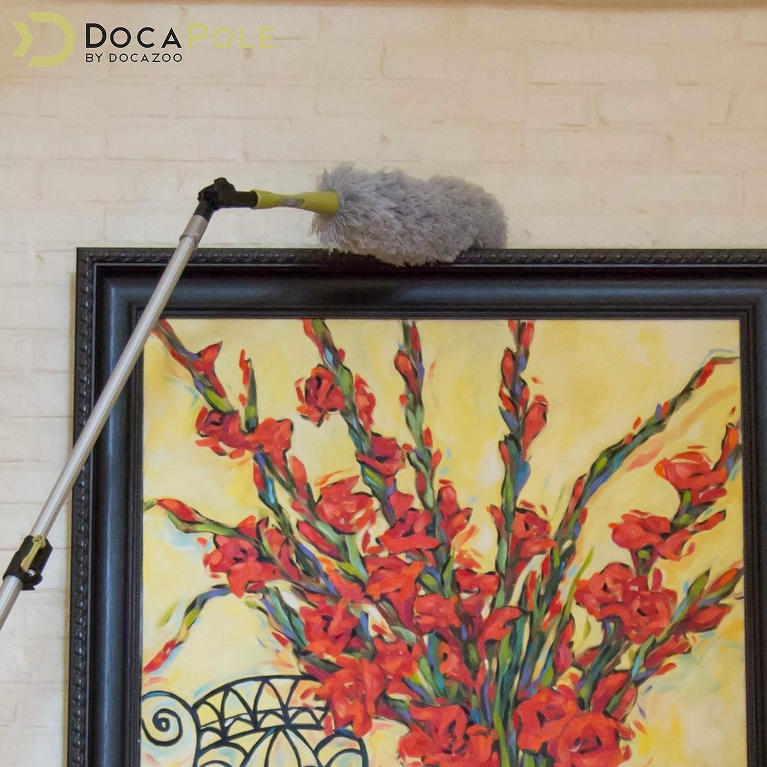 Dusting Kit with Telescopic Pole and Microfiber Duster a7