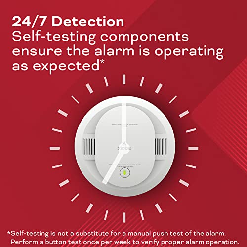 Smoke & Carbon Monoxide Detector, AA Battery, 2 Pack k7