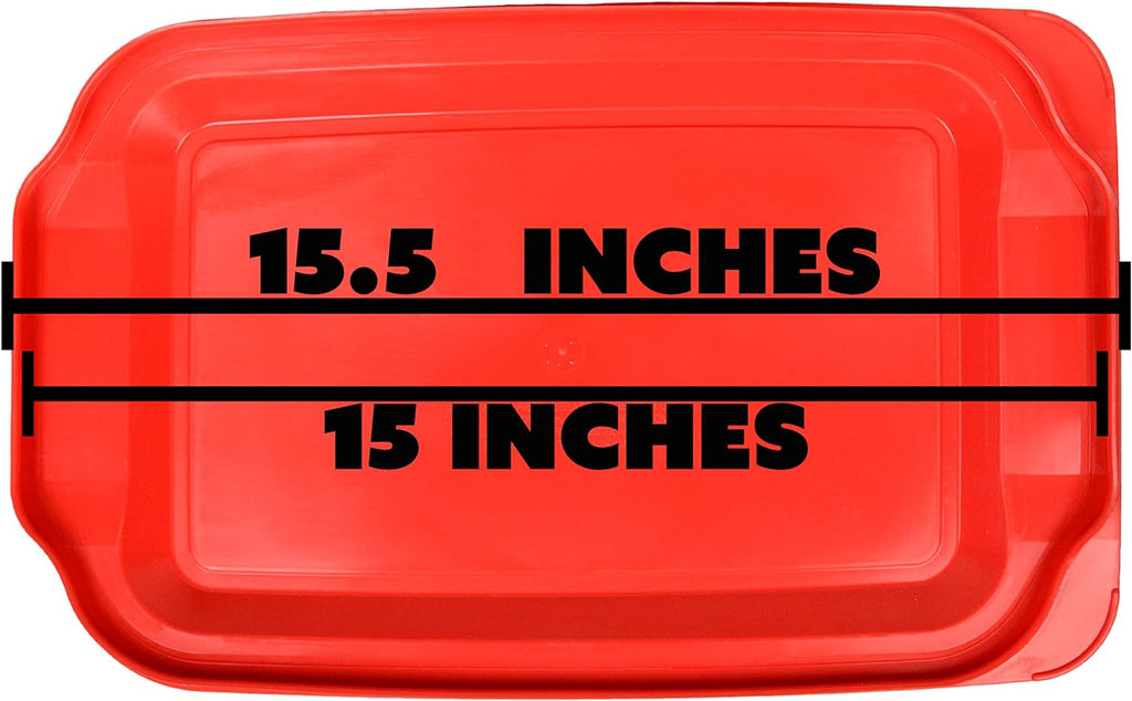 3qt Red Food Storage Lid A7